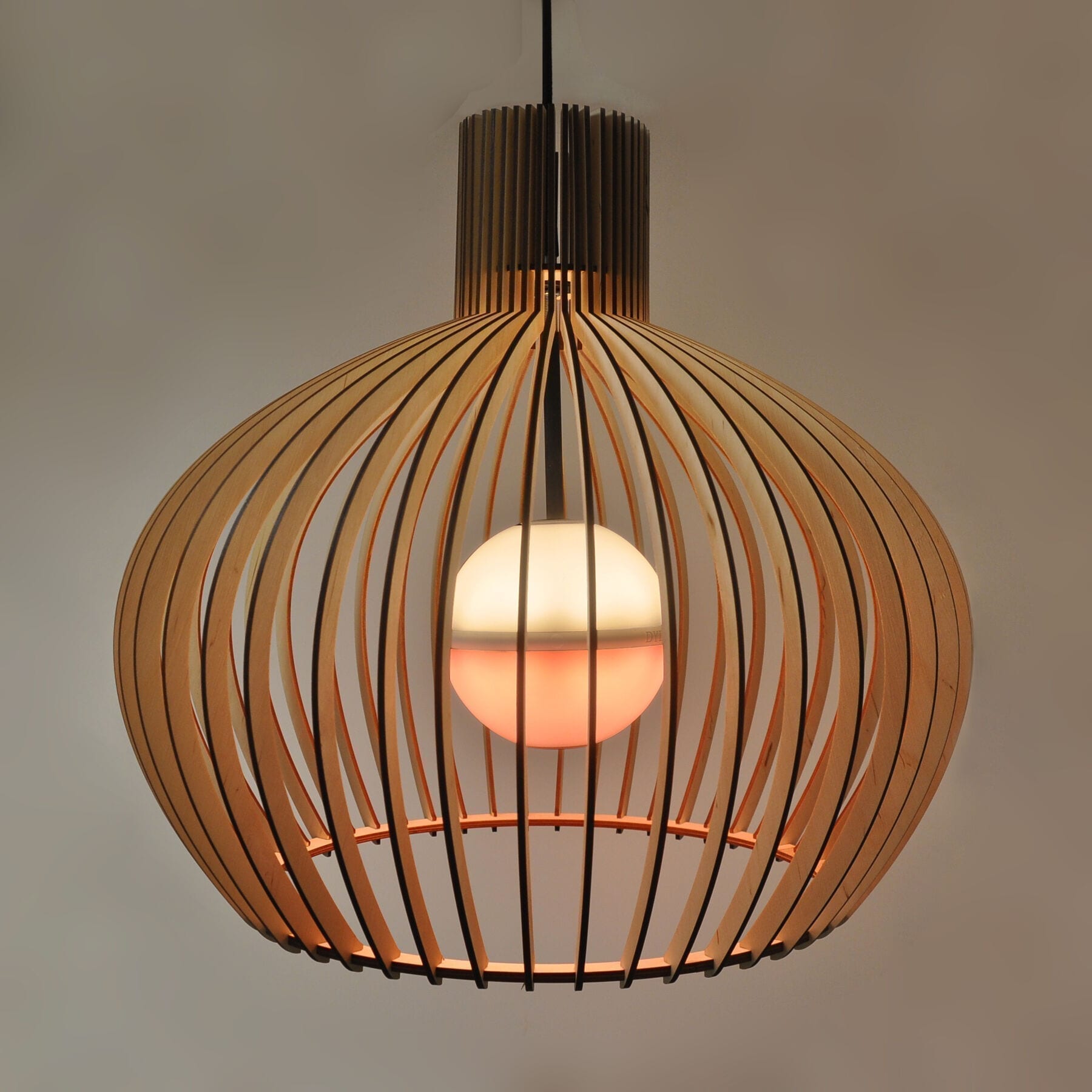 pastel Stoel Gevoelig voor Druppel houten lamp • Dydell (NL)